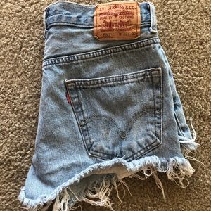 Levi’s Cut Off Shorts